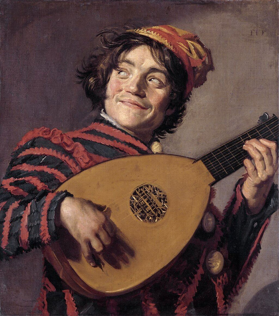 Retrato de un  bufon, Frans Hals, Public domain, 