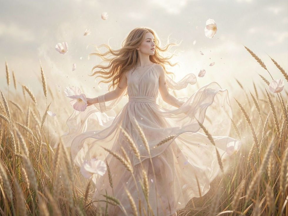 Aoirea, la hija del Viento. IA Archivo propio