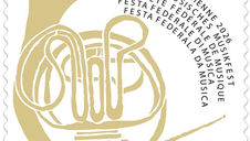 Briefmarke zum Eidgenössischen Musikfest