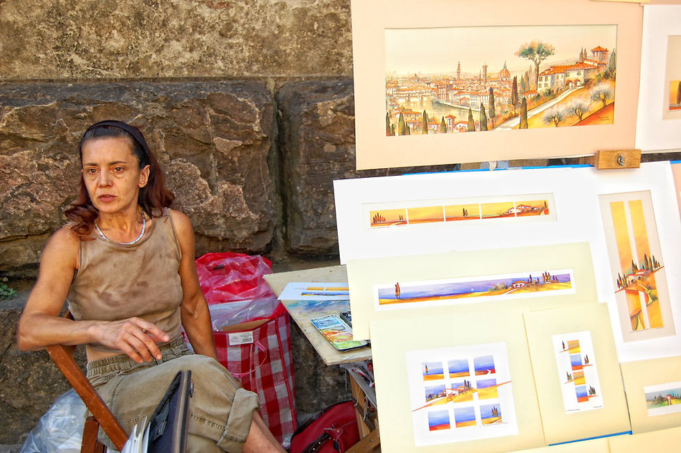 La pintora