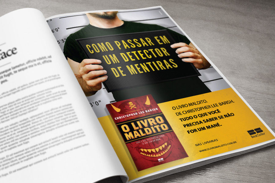 O caminho errado - anúncio revista