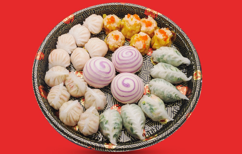 Arranged Food and Objects