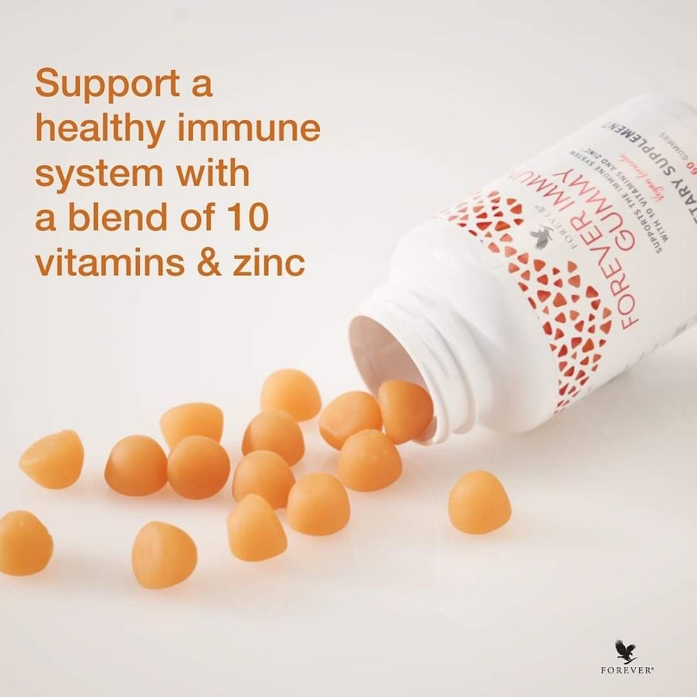 Forever Immune Gummy gumivitamint bemutató fénykép