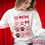 Thumbnail: Paw Prints and Bows Vday Sweatshirt / tshirt / hoodie