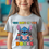 Thumbnail: 100 Days School Stitch Librarian T-Shirt | Disney Teacher Kid Tee