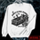 Thumbnail: Surviving purely out of spite Halloween Skeleton Sweatshirt
