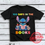 Thumbnail: 100 Days School Stitch Librarian T-Shirt | Disney Teacher Kid Tee