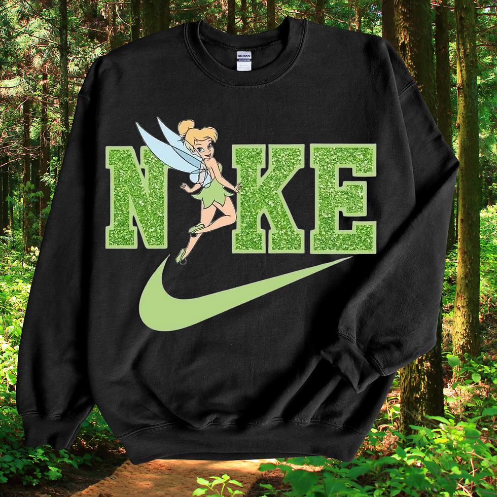Green fairy inspired sweatshirt / tshirt / hoodie
