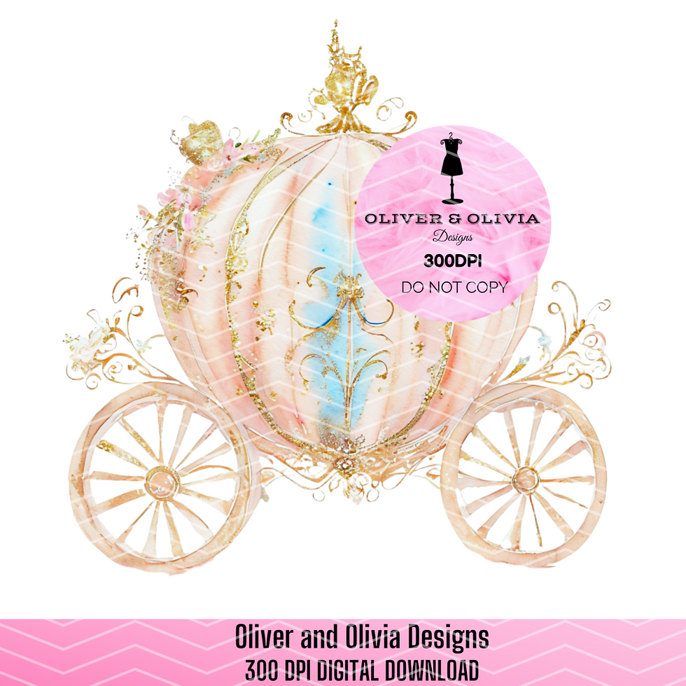 “Enchanting Cinderella Princess-Inspired Blue Clipart Collection – Magical Fairy