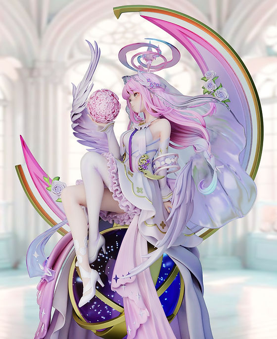 ブルーアーカイブ 聖園 ミカ 純白 1/6スケール 塗装済み完成品フィギュア Alice21 Studio x icepuli ブルーアーカイブ 聖園ミカ 纯白誓约