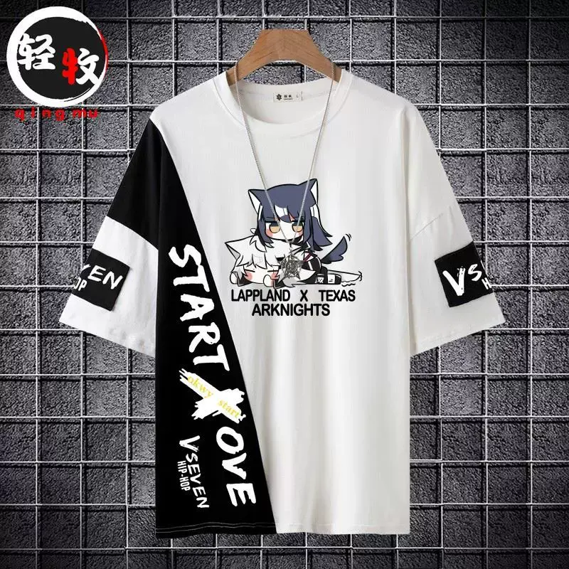 サムネイル： アークナイツ テキサス＆ラップランド Tシャツ