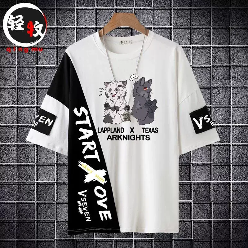 サムネイル： アークナイツ テキサス＆ラップランド Tシャツ