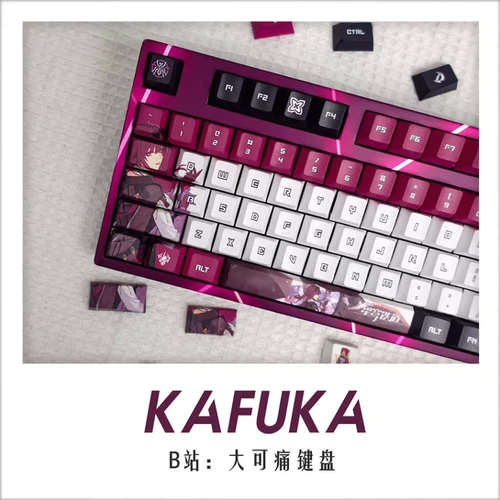 崩壊スターレイル カフカ メタニカルキーボード 108キー（赤軸）水晶紅酒軸 Amazon | 『崩壊：スターレイル』黄泉イメージ メカニカル