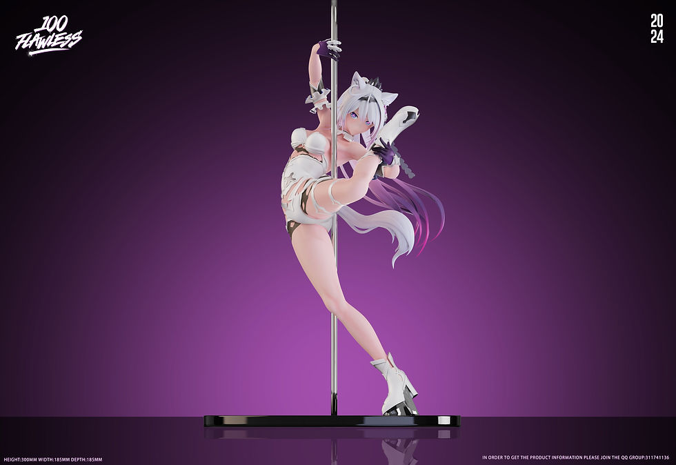 サムネイル： Flawless studio 崩壊3rd キアナ・終焉の律者 ポールダンスVer.