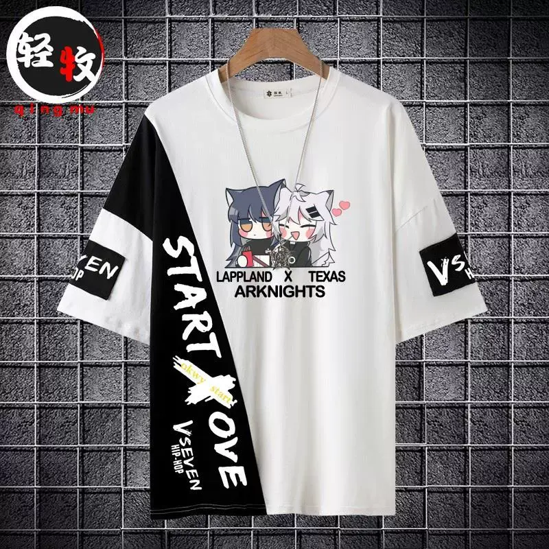 サムネイル： アークナイツ テキサス＆ラップランド Tシャツ