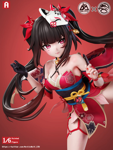 崩壊スターレイル 花火 Arctic wolf B版 フィギュア  スタチュー 崩壊 スターレイル 花火 1/6 フィギュア ガレージキット - メルカリ