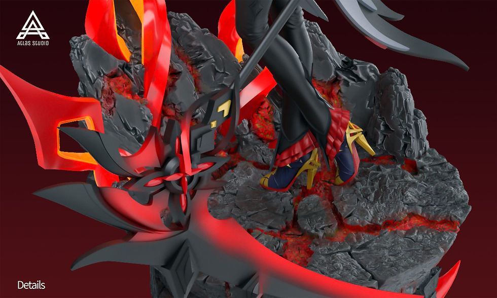 サムネイル： Atlas Studio 原神 アルレッキーノ(召使)