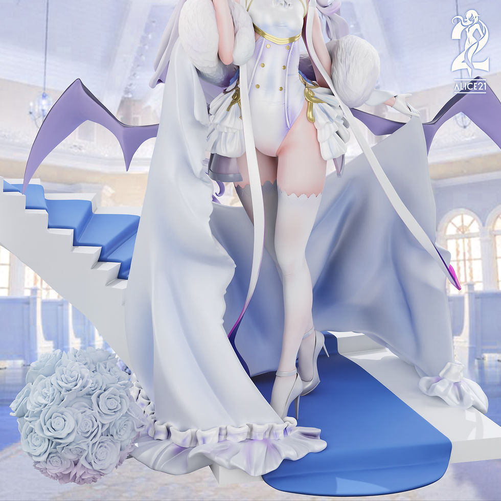 サムネイル： Alice21 Studio x icepuli ブルーアーカイブ 空崎ヒナ 纯白誓约シリーズ 第3/9弹