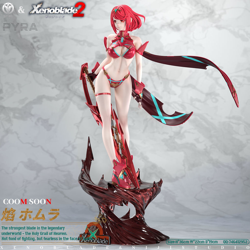 Xenoblade 2 ホムラ フィギュア ゼノブレイド ホムラ PYRA 1/4スケール 塗装済み完成品