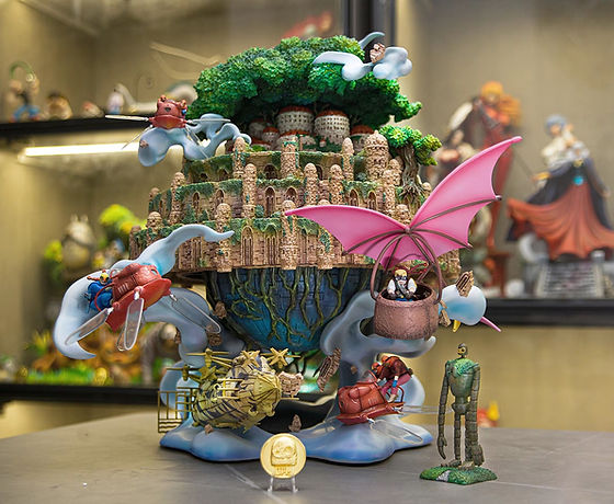 スタジオジブリ 天空の城ラピュタ 空中庭園フィギュア 二万馬力 OPM Studio 天空の城ラピュタ | あみにゃみ