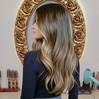 Balayage Trends in Kuşadası Ash beige light brown balayage