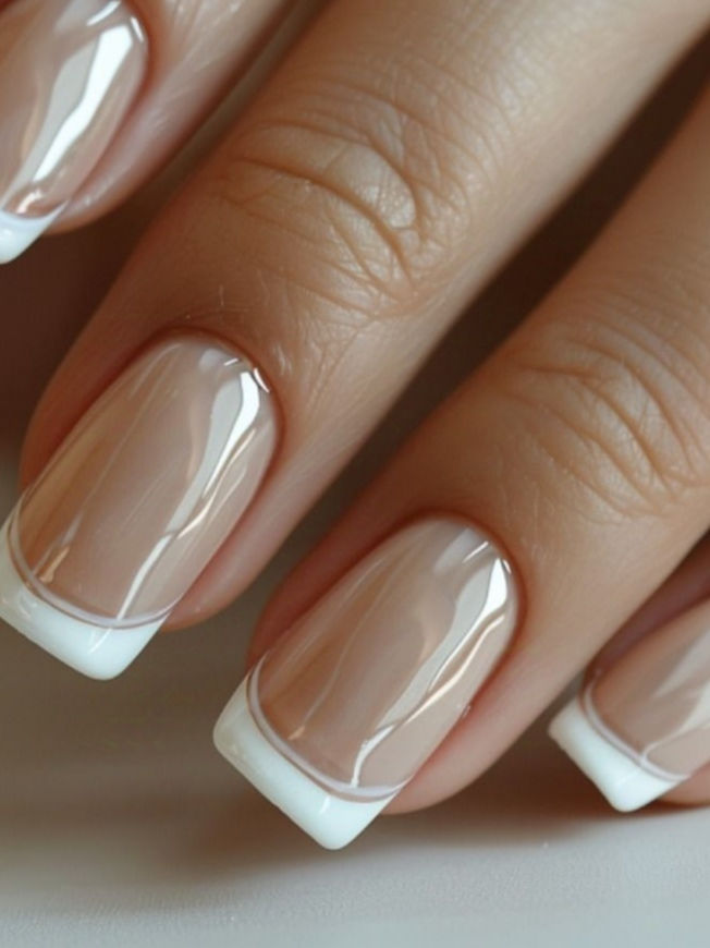 French Nails in Kuşadası Raha Beauty Salon