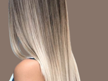 What is ombre and which hair tone is it applied to?