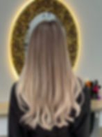 Best hair salon kusadasi,We are pleased to welcome you at Raha Beauty Salon for professional highlight balayage in Kuşadası w