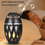 Thumbnail: Led Vlam Sfeer Lamp Licht Bluetooth Speaker Draagbare