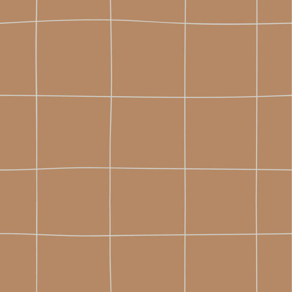SIMPLE irregular check pattern cinnamon Wallpaper