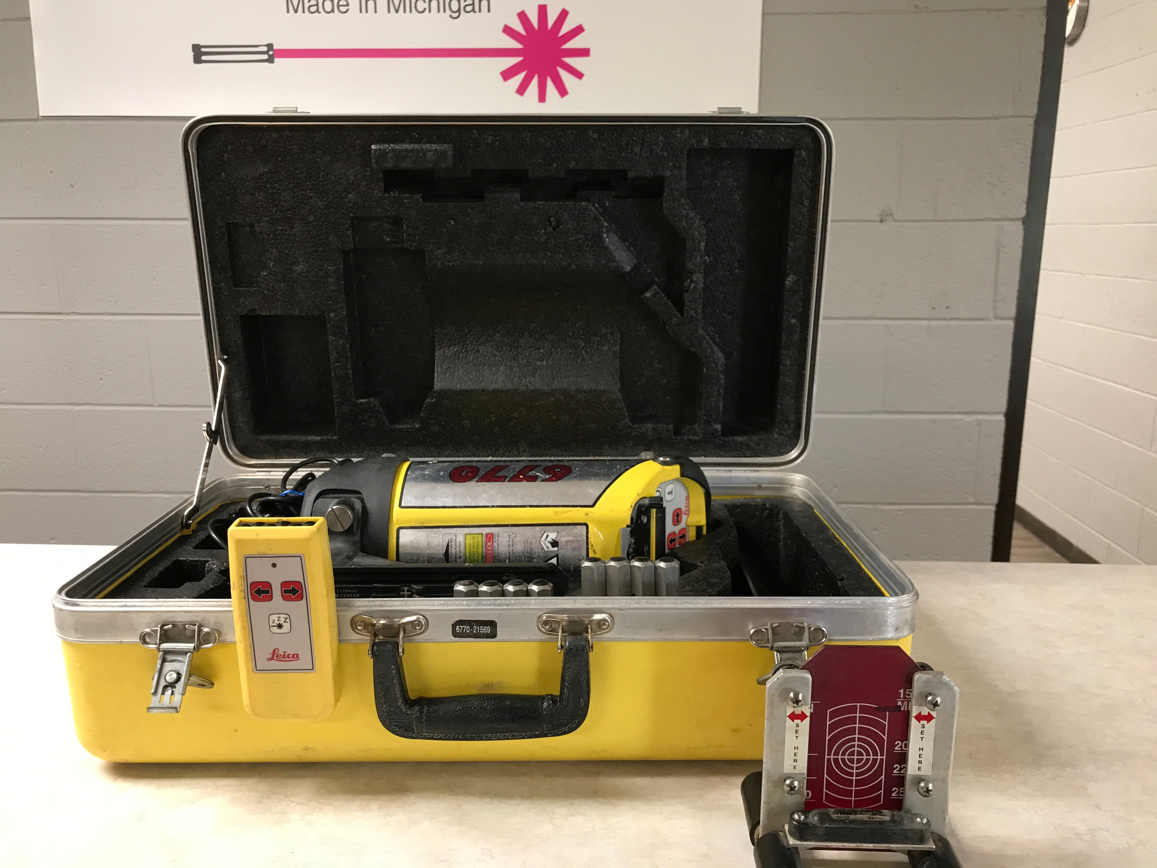 Used LAI 6700 Pipe Laser - U6700