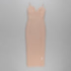 Miniature : V Neck Split Dress