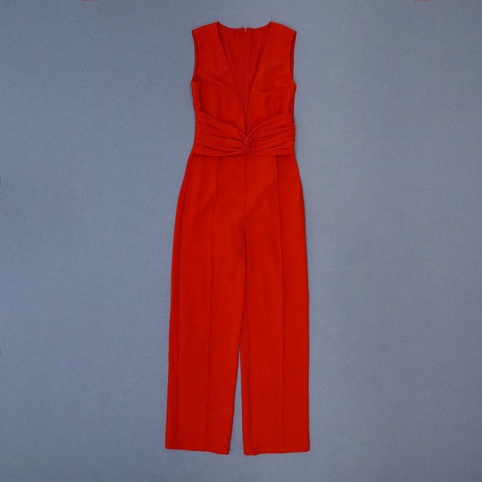 الصورة المصغرة: Deep V Jumpsuit