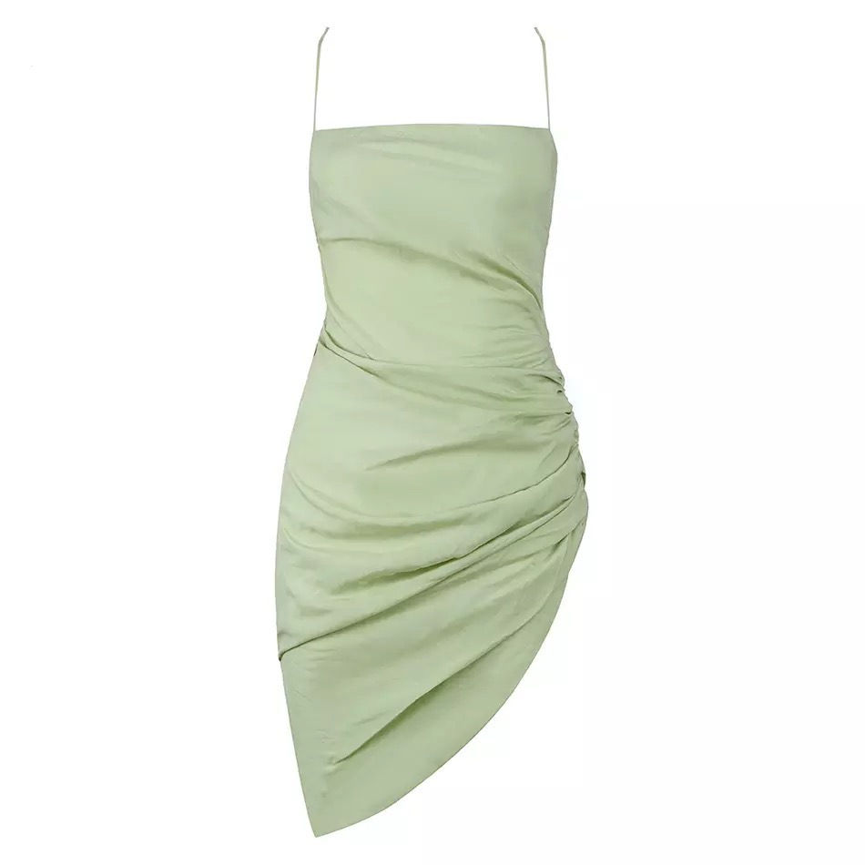 Miniature : Asymmetric Backless Dress