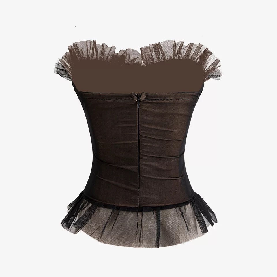 Miniatura: LaceUp Mesh Bustier