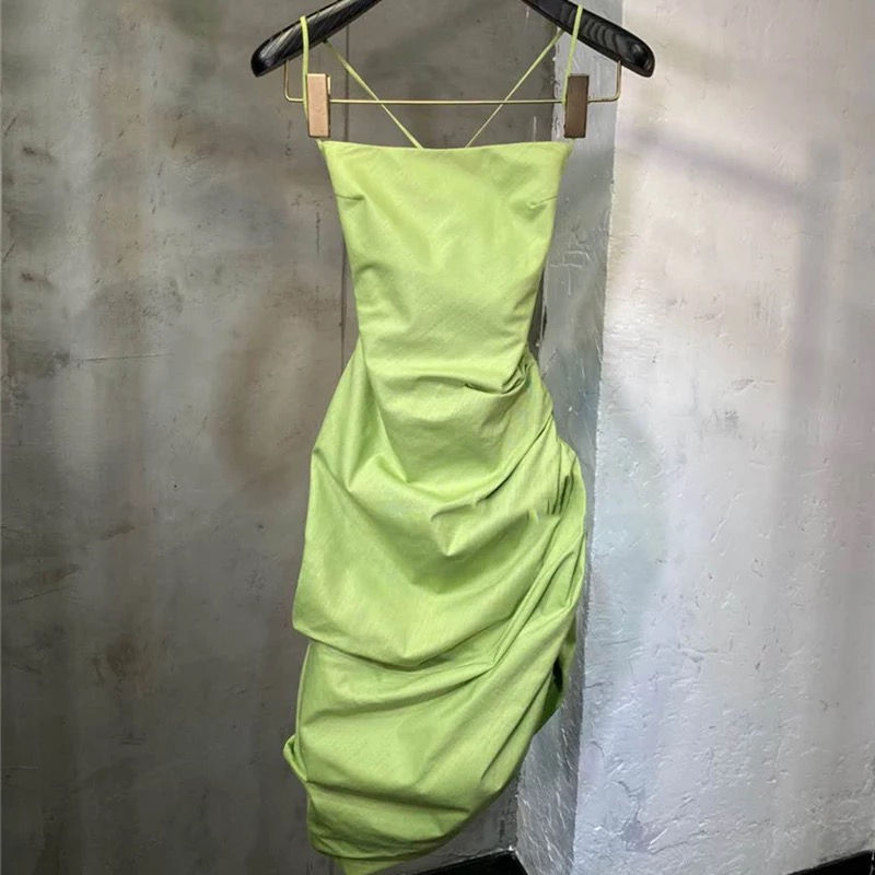 Miniature : Asymmetric Backless Dress