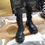 Thumbnail: Runway Thick-Soled Boots