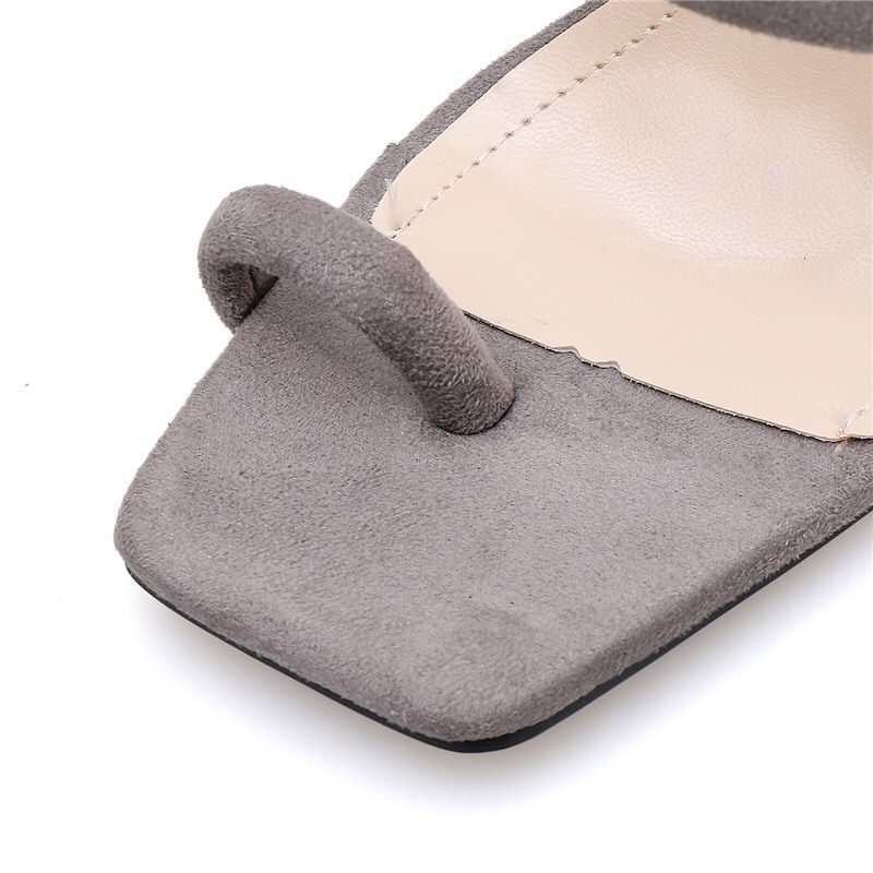 Miniature : Suede Slip On Mules