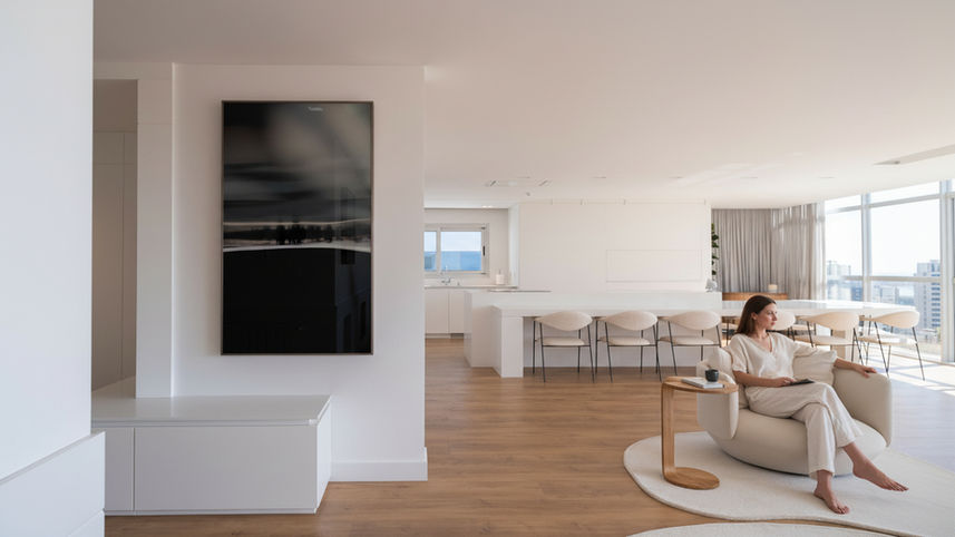 arquitetura escandinava, arquitetura minimalista, cozinha branca, sala branca, cozinha clean, cadeira agda, poltrona wentz