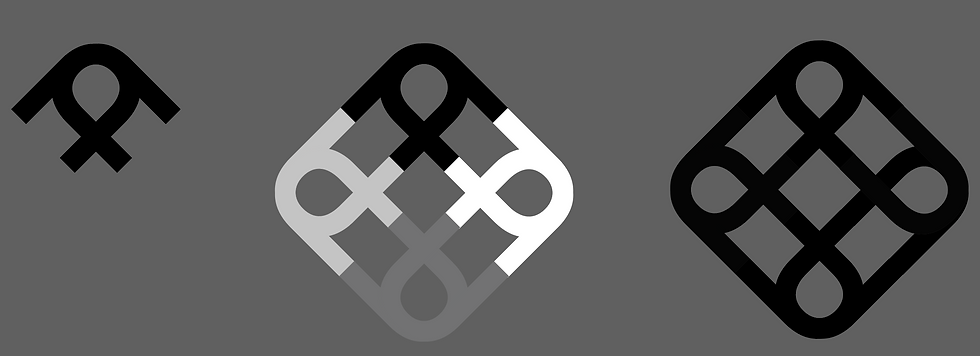 How the logo was built