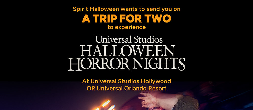 Spirit Halloween Treats Fans With FREE Trip to Universal’s Halloween