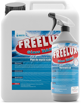 Płyn do mycia szyb z nanokomponentem Freelux glass-nano
