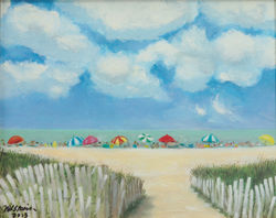 "Beach Umbrellas"