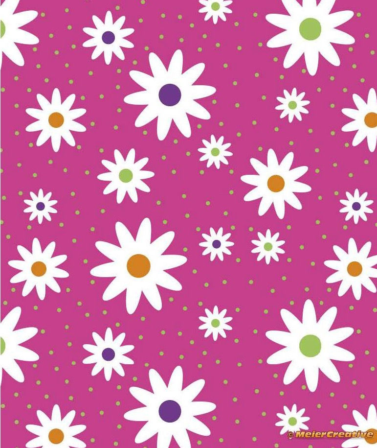 Crazy Daisies Pink