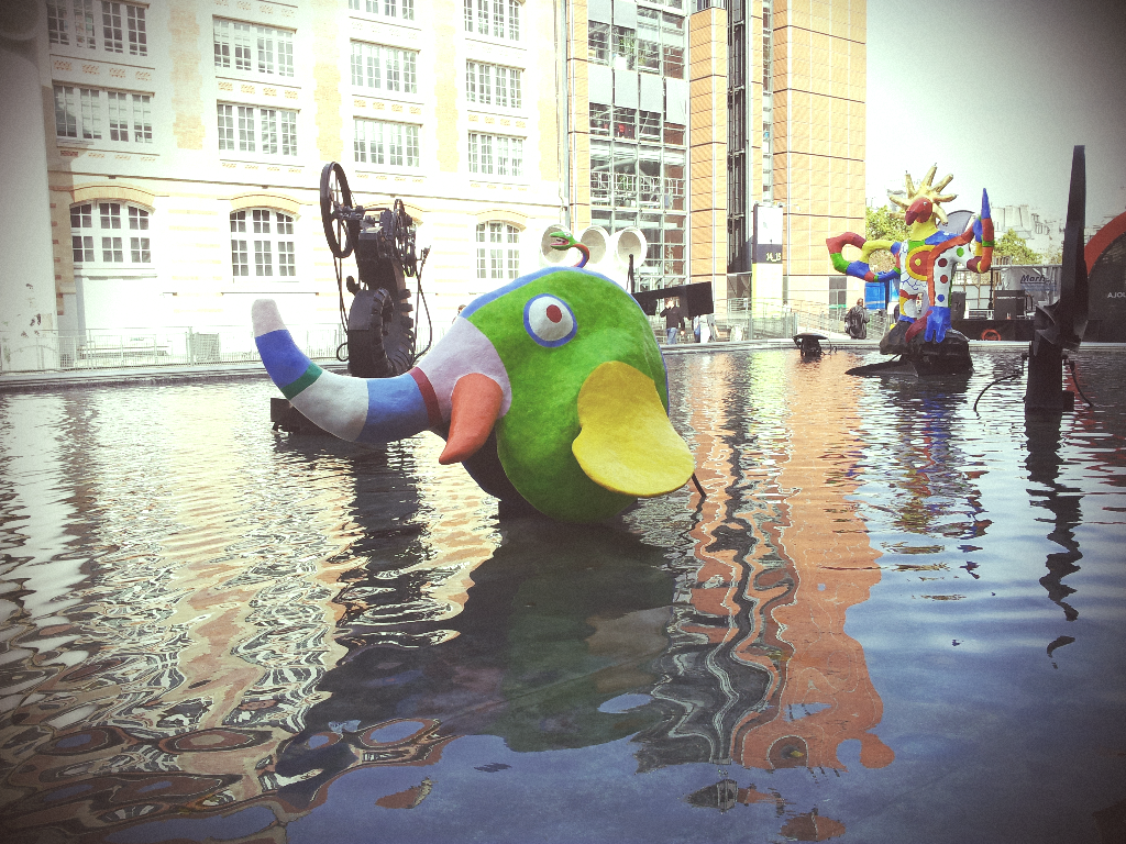 Marceline @ Expo Niki de St Phalle