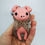 Thumbnail: Vegan Pig in Blanket - Granny Square Blanket - Christmas Home Decor