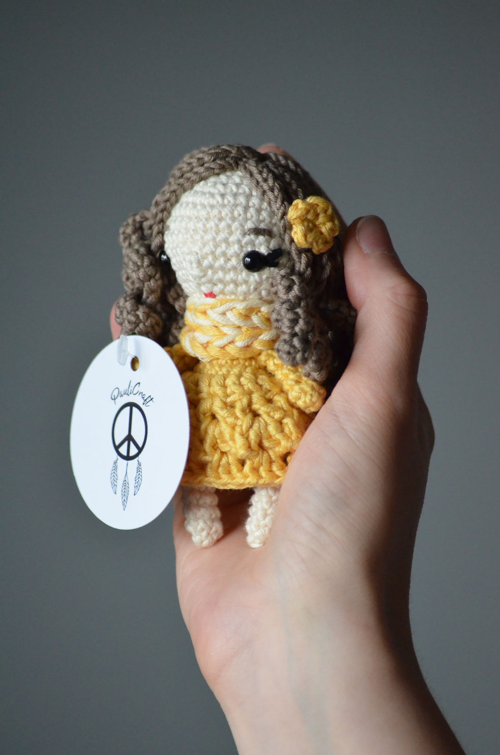 Thumbnail: Mini Doll in Yellow Dress