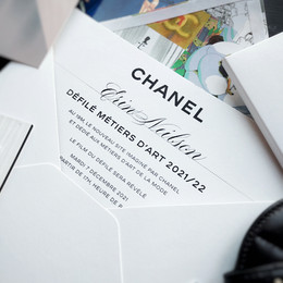 CHANEL - Spot Invitation Calligraphy