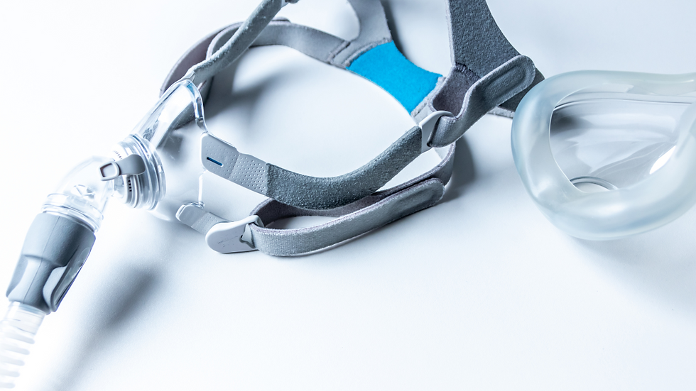 Sleep therapy mask fo a CPAP machine