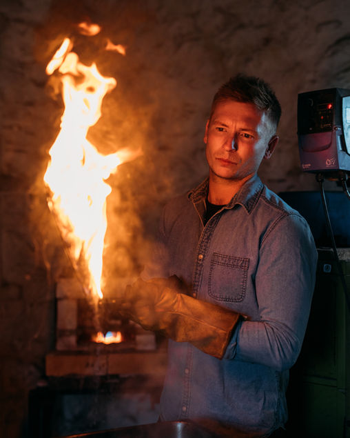 Knife forging